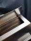 Preview: SanTRAL Hygiene Abfallbox 10 Liter, mit Hygienebeutelspender, Edelstahl