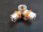 Preview: UPONOR Press-Doppel-Wandscheibe 90 Grad 20 x 1/2 IG 1015518