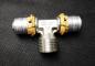 Preview: uponor Press-T-Stück 16- 1/2" AG -16