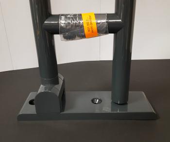 HEWI Stützklappengriff, anthrazitgrau, 700mm lang #801.50.210.92
