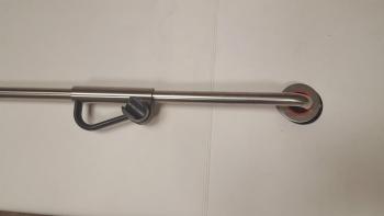 FSB Brausestange m. Brausekopfhalter Edelstahl fein matt, 1198 mm