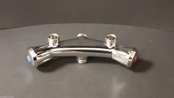 Clage SNO Zweigriff-Wandmischbatterie mit Kombiventil, 16cm #4100-0110