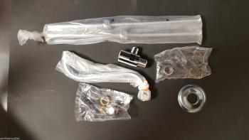 Clage SNO Zweigriff-Wandmischbatterie mit Kombiventil, 16cm #4100-0110