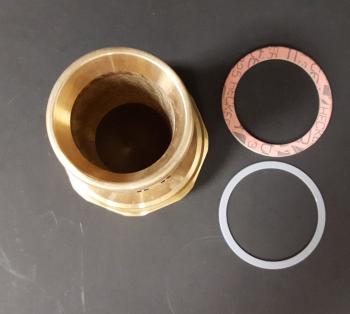 Geberit Mepla Übergang mit Überwurfmutter, G2 3/8“, #607583005