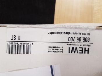 HEWI Hygienebeutelspender Edelstahl 805.06.700