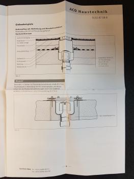 ACO Industrie-Bodenablauf Variant-CR DN 100 - Edelstahl