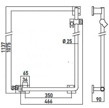 Emco system 2 Dusch-Haltegriff #357000108