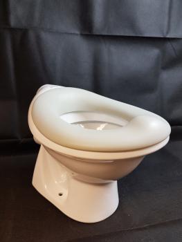 Keramag Baby Tiefspül-WC 6l, weiß für Kleinkinder #211650600, KERATECT, stehend