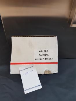 SanTRAL Hygiene Abfallbox 10 Liter, mit Hygienebeutelspender, Edelstahl