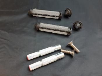 HEWI Befestigungsmaterial Stützgriff/Sitz, Schrauben M10x30 mit Dübel