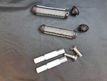 HEWI Befestigungsmaterial Stützgriff/Sitz, Schrauben M10x30 mit Dübel