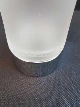 KEUCO Zahnputzbecher aus Milchglas -Ausstellungsstück-