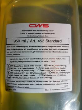 CWS Seifencreme Typ 453 mit Zitrusduft - 950 ml -
