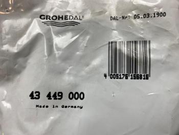 Grohe Kolben komplett für Druckspüler #43449000