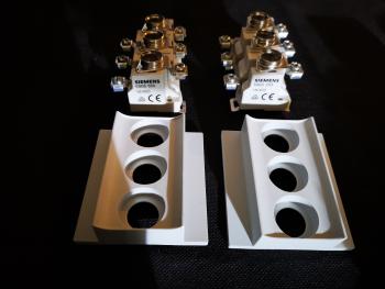 Siemens 5SG5553 Sicherungssockel D01 16A 3polig - 2 Stück Paket