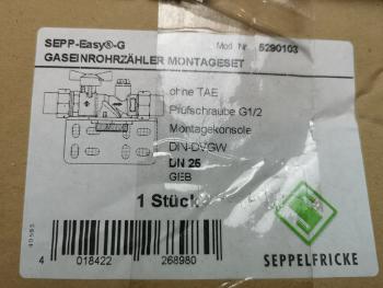 Seppelfricke Montageset SEPP Easy I 5290103 Messing DN 25, 1"