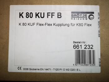 Brötje K 80 KUF Flex-Flex Kupplung für K80 Flex