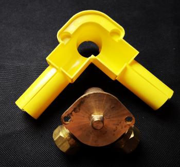 Viega Doppelwandscheibe Sanfix 2025.4 in 16mm x Rp1/2 Rotguss