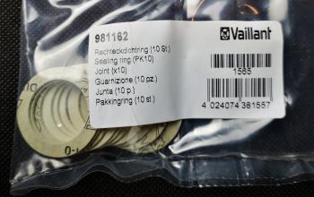 Vaillant Rechteckdichtring 10 Stück/Paket #981162