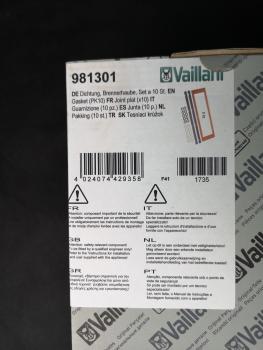 Vaillant Dichtung Brennerhaube Set á 10 Stück #981301