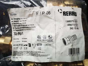 REHAU Rautitan Übergang 32-Rp1 #366073-001 - 2421549