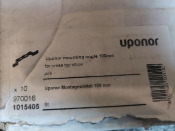 uponor Montagewinkel 100 mm #1015405