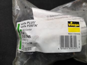 viega Sanfix PLUS, FOSTA, SC-Contur 16x1/2/18 #310745