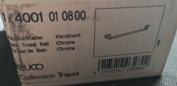 KEUCO Badetuchhalter verchromt 800 mm #4001010800