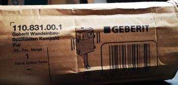 Geberit Wandeinbau-Spülkasten Kompakt pur #110.831.00.1