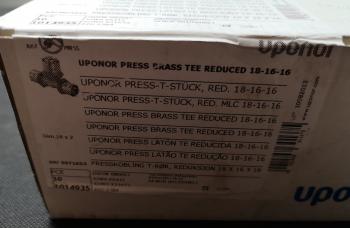 uponor Press-T-Stück 18-16-16 #1014935