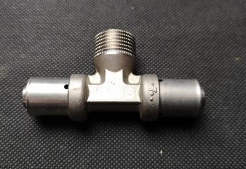 UNICOR Preß-T-Stück 16 - 1/2" AG - 16