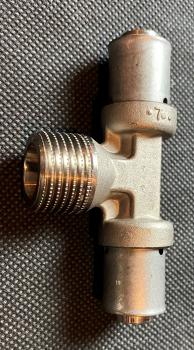 unicor Press-T-Stück 16 x 1/2" x 16 #932222