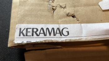 KERAMAG Seiten-Dekorblende gelb 430080304