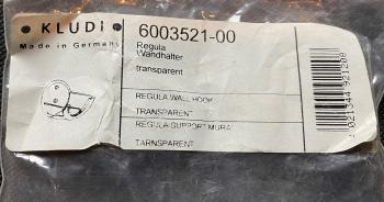 Kludi Regula Wandhalter transparent #6003521-00