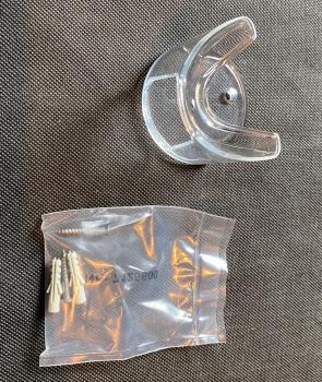 Kludi Regula Wandhalter transparent #6003521-00