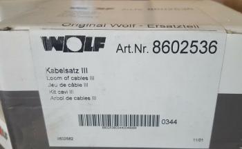 Wolf Heizung Kabelsatz III Artikel-Nr. 8602536