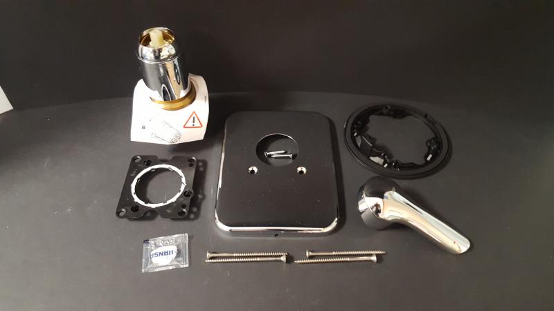 Hansa Vantis Funktionseinheit m. Dekorset Einhand- Brause-Batterie, #42619043