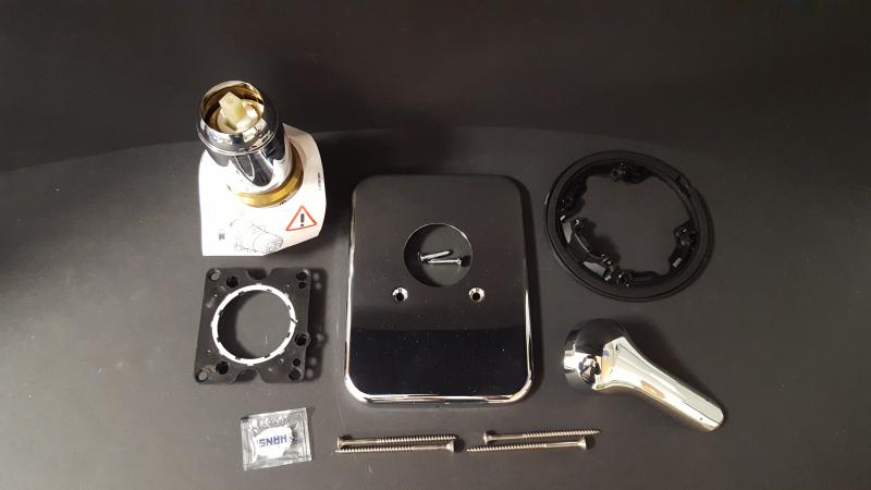 Hansa Vantis Funktionseinheit m. Dekorset Einhand- Brause-Batterie, #42619043