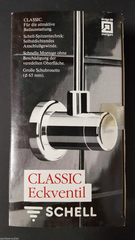 Schell Design Classic Eckventil, 1/2