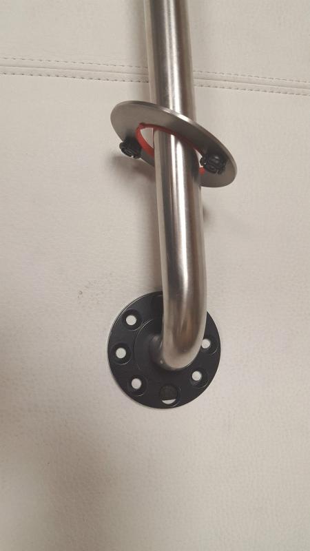 FSB Brausestange m. Brausekopfhalter Edelstahl fein matt, 1198 mm