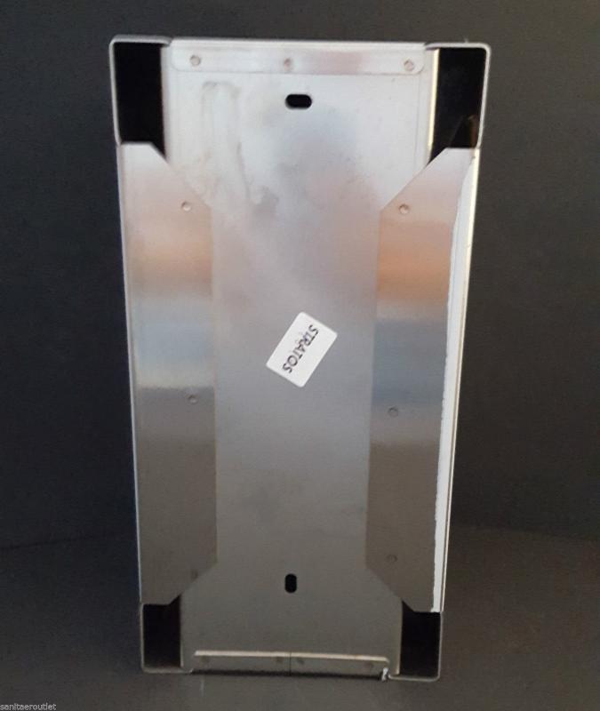 FRANKE STRATOS WC-Rollenhalter für 2 Rollen,absperrbar, edelstahl matt, STRX672
