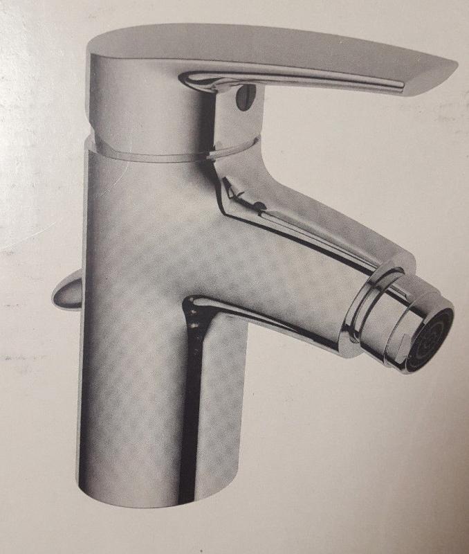Eichelberg Bidet Mischer mit Derby Top Logo, Bidetbatterie, Chrom, Hochwertig