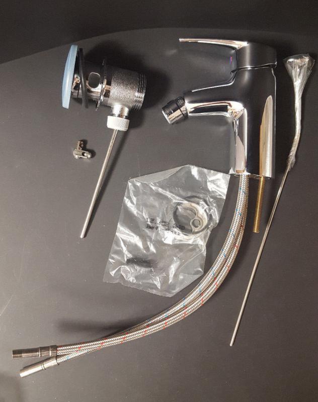 Eichelberg Bidet Mischer mit Derby Top Logo, Bidetbatterie, Chrom, Hochwertig