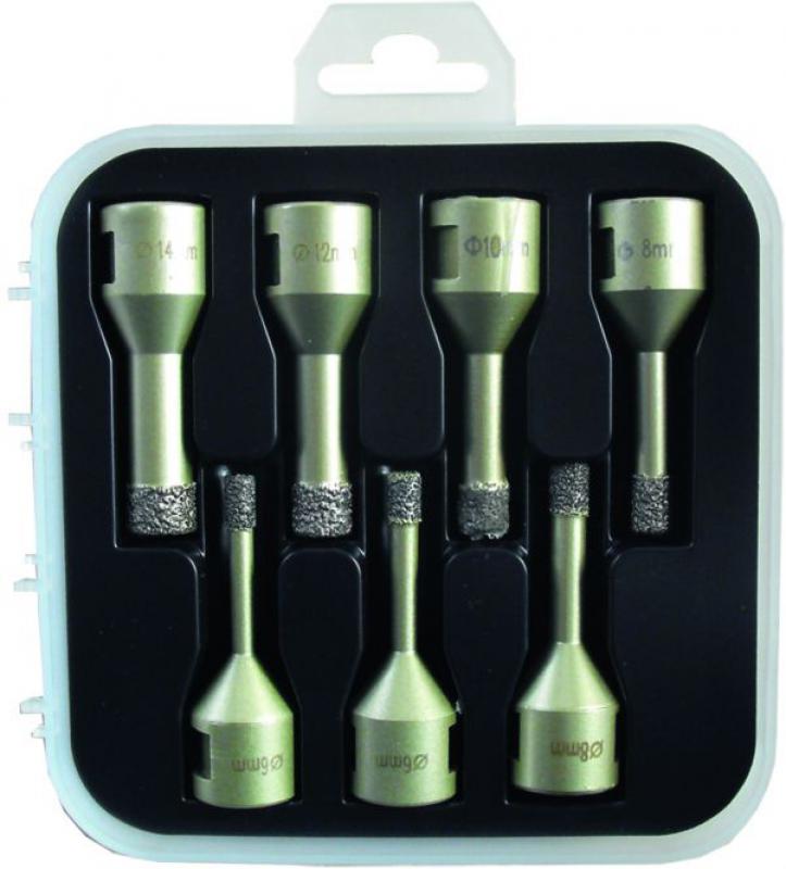 BRINKO Diamant Fliesenbohrer Set - 7 Teile #1381
