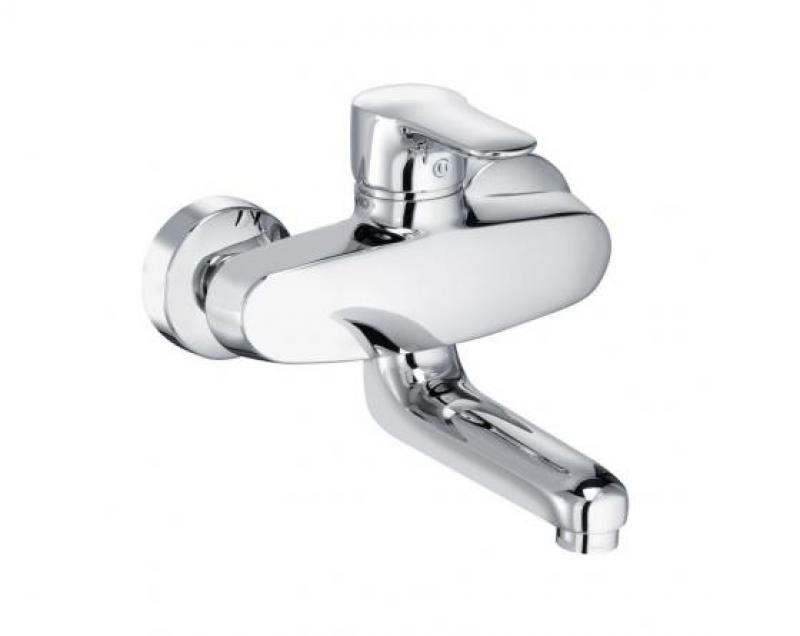 KLUDI Objekta-Mix new Spültisch-Wand-Einhandmischer DN15 chrom #338810575