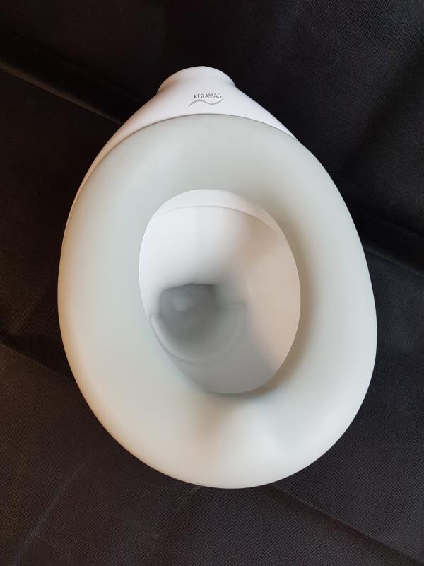 Keramag Baby Tiefspül-WC 6l, weiß für Kleinkinder #211650600, KERATECT, stehend