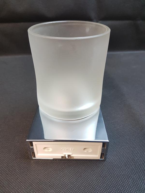 KEUCO Zahnputzbecher aus Milchglas -Ausstellungsstück-