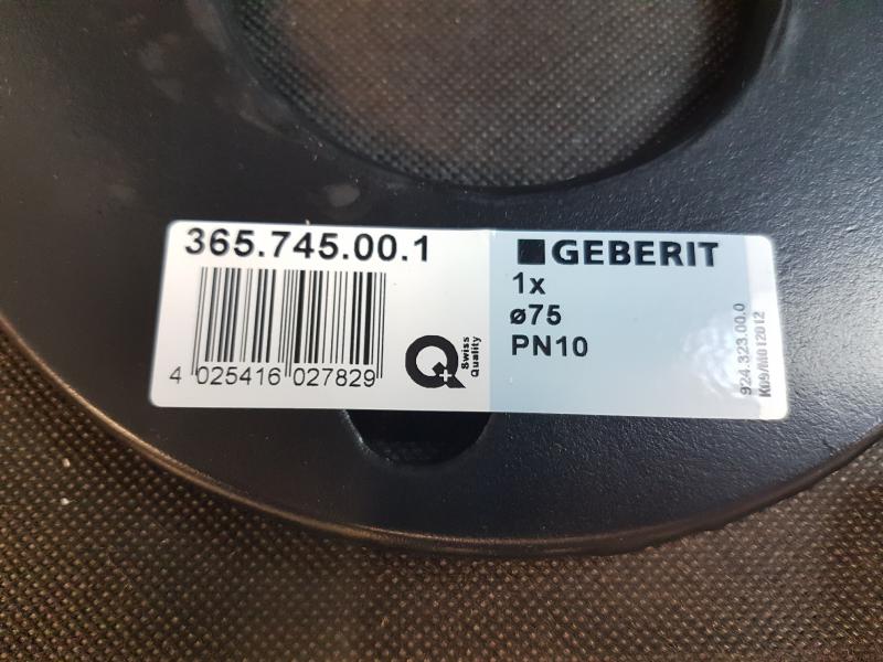 Geberit PE Flanschset d75 365746001 