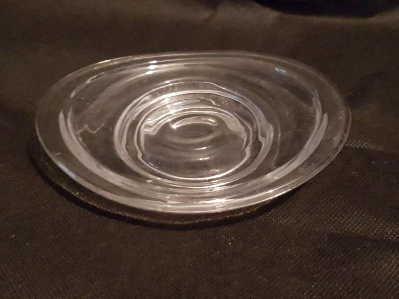 Seifenschale clivia Kristallglas Ersatz-Kristallglasschale