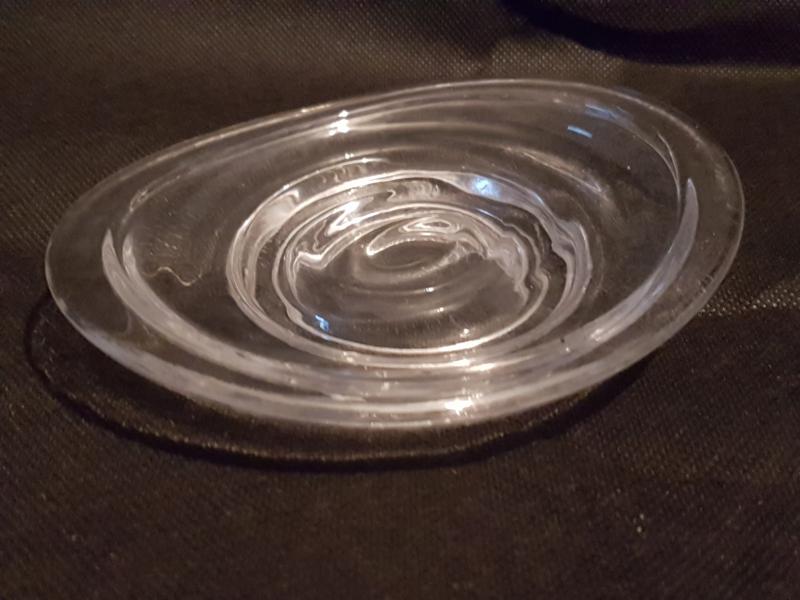 Seifenschale clivia Kristallglas Ersatz-Kristallglasschale